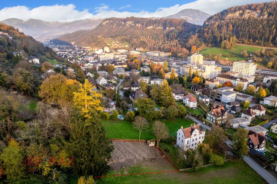 Bauen Sie Ihr Paradies – Großzügiges Grundstück mit Panoramablick!, Grund und Boden-kauf, 6800 Feldkirch