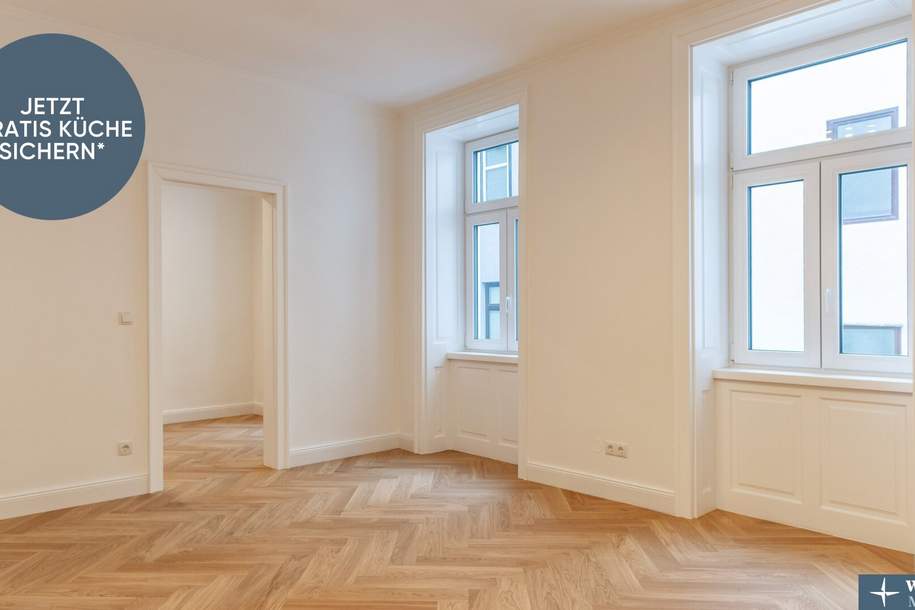 Unbefristet vermietete Altbauwohnung nahe dem beliebten Wiener Prater, Wohnung-kauf, 223.000,€, 1020 Wien 2., Leopoldstadt