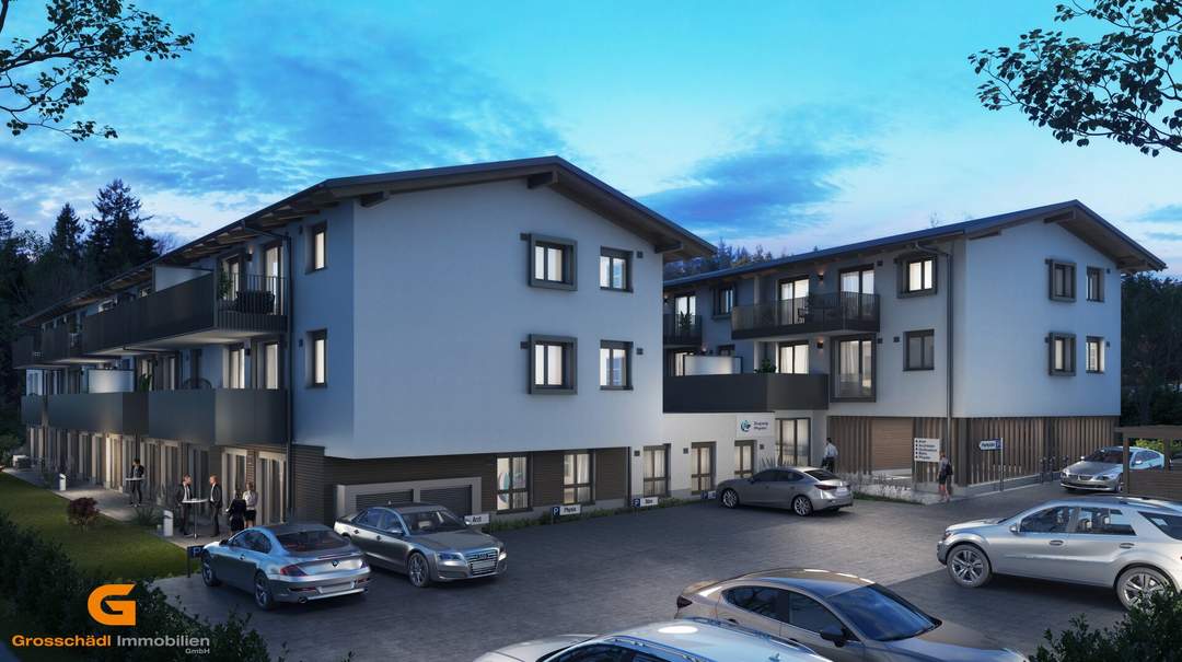 Neue Gewerbeflächen im Erdgeschoss Nahe Bergheim - Baurecht