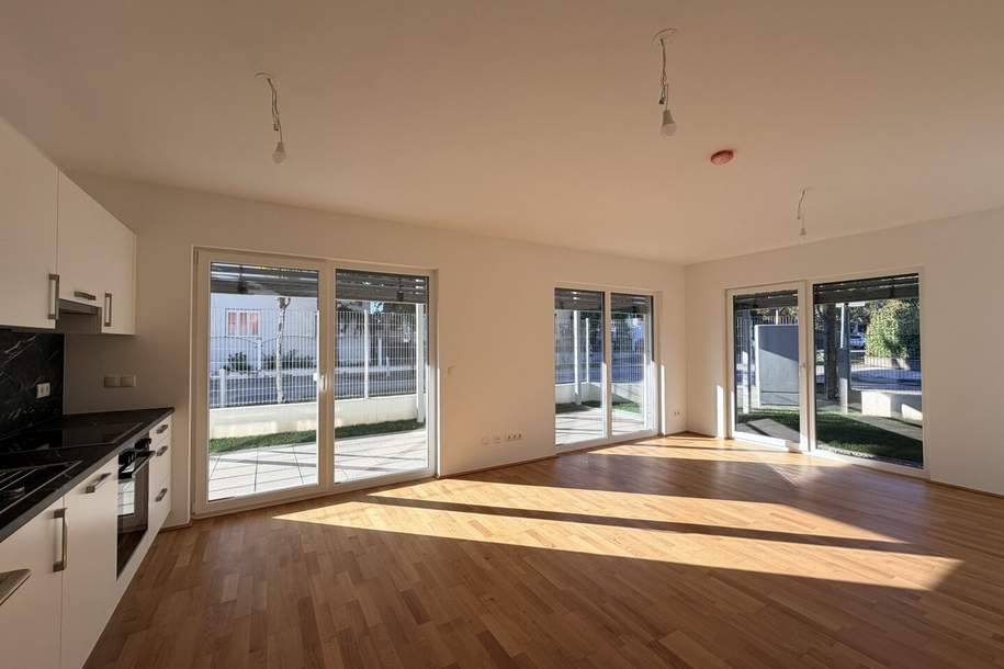 U1 Neulaa! Traumhafte Dreizimmerwohnung mit Garten in Grünruhelage, Wohnung-kauf, 526.800,€, 1100 Wien 10., Favoriten