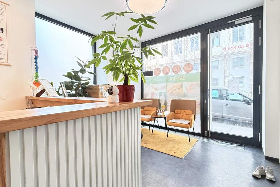 SPITTELBERG!!! Maisonette-Büro mit direktem Straßenzugang von der Burggasse, Gewerbeobjekt-miete, 3.991,50,€, 1070 Wien 7., Neubau