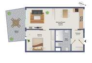 Wohnglück in Eggenberg: Sonnige, bezugsfertige 2-Zimmer-Wohnung mit Balkon