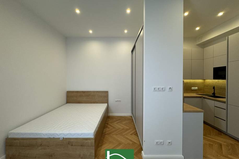 All inclusive Miete - perfekt aufgeteilte 1-Zimmer Wohnung - möbliert - ab sofort. - WOHNTRAUM, Wohnung-miete, 898,72,€, 1030 Wien 3., Landstraße