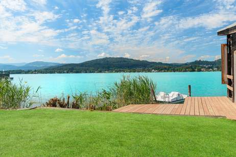 Rarität: Seegrundstück am Wörthersee, Grund und Boden-kauf, 7.900.000,€, 9081 Klagenfurt Land