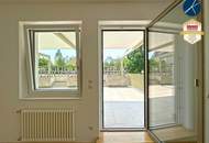 Zentrum: 3-Zimmer Wohnung mit 57m² Terrasse / Garage möglich