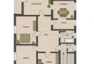 Einfamilienhaus in Ruhelage am Ende einer Sackgasse in Stegersbach mit Garten, Garage & Balkon