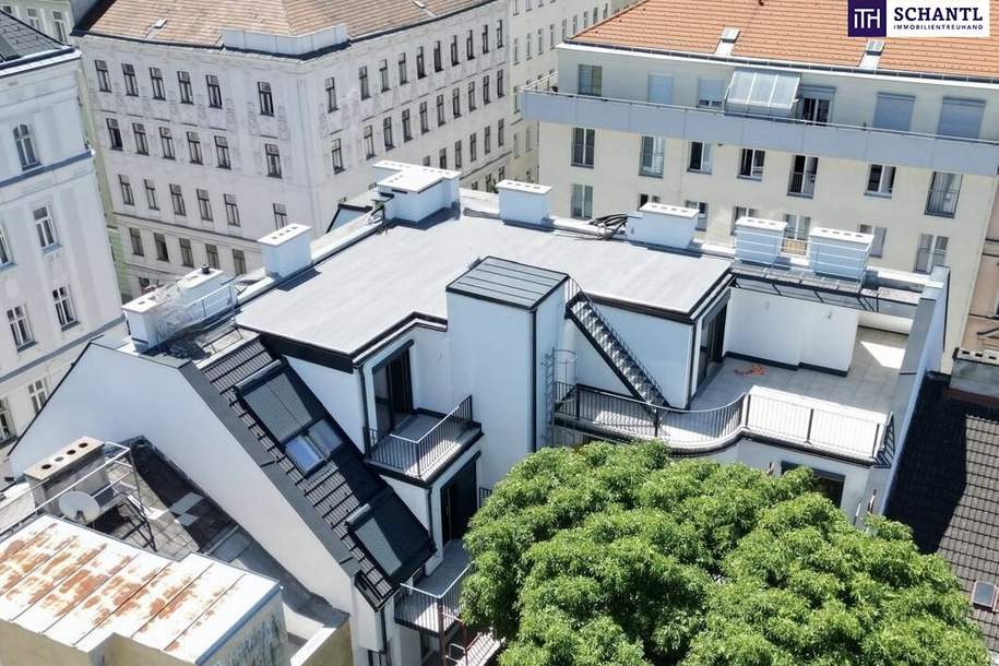 NEUER PREIS - BEZUGSFERTIGES Penthouse mit 175 m² Wohnfläche und 72 m² Dachterrasse on TOP + privater Liftfahrt!, Wohnung-kauf, 1.549.000,€, 1050 Wien 5., Margareten