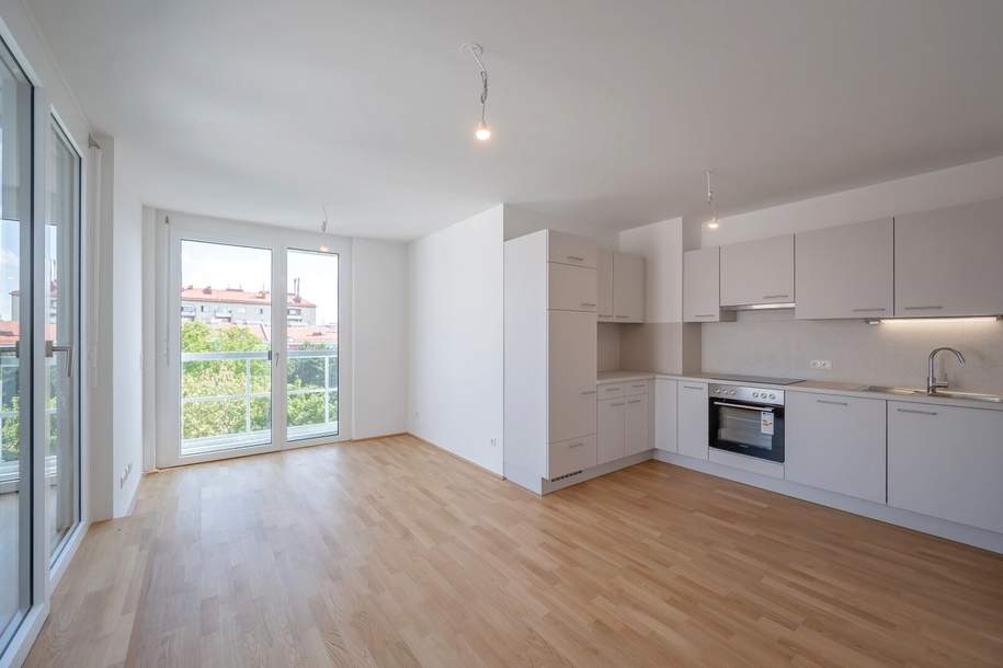 NEUBAUPROJEKT HERNALS - BEZUGSFERTIG JULI 2025 - HOCHWERTIGE MIETWOHNUNGEN *INKL. EINBAUKÜCHE*, Wohnung-miete, 1.868,08,€, 1170 Wien 17., Hernals