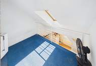 Helle Maisonettewohnung mit großer Dachterrasse in Kaisermühlen