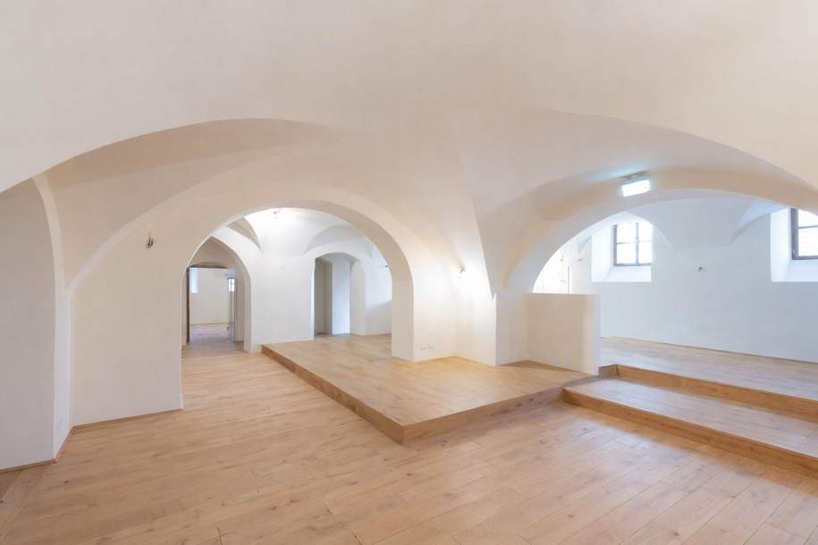 Graz trifft Geschichte: Einzigartiges Gewerbeobjekt im stilvollen Gewölbe, Gewerbeobjekt-miete, 4.700,00,€, 8010 Graz(Stadt)