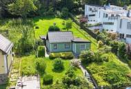 Großes Grundstück in Top-Aussichtslage mit gut vermietbarem Häuschen