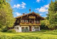 Historisches Bauernhaus in Grün-Ruhelage