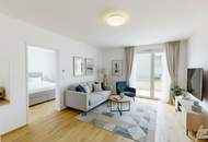 Großzügige 2-Zimmer-Wohnung mit sonniger Südterrasse