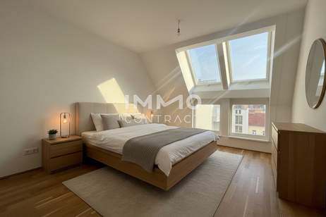 BEIM DONAUUFER: Sonnige 3-Zimmer-Dachgeschosswohnung – Erstbezug, Wohnung-kauf, 259.500,€, 1210 Wien 22., Donaustadt