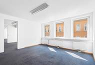 Repräsentatives Büro mit ca. 290 m², Loggia und Garage nahe Rennweg