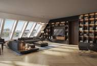 Exklusives Penthouse mit Villencharakter – Dachgeschoss mit Lift bis auf die private Dachterrasse