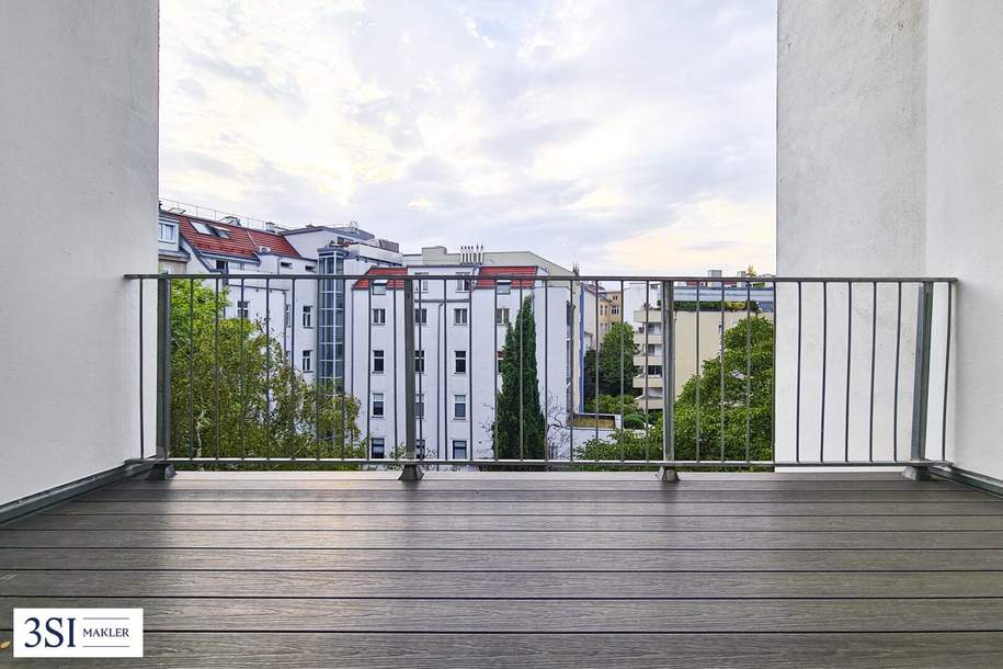 ERSTBEZUG ! Großzügige Garconniere mit Loggia in gepflegtem Altbau gleich bei der Landstraßer Hauptstraße - U-Bahn Nähe !, Wohnung-kauf, 276.000,€, 1030 Wien 3., Landstraße