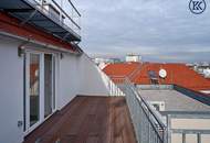 Wohnen über den Dächern Wiens - Exklusive Dachgeschosswohnung mit Galerie &amp; Terrassen