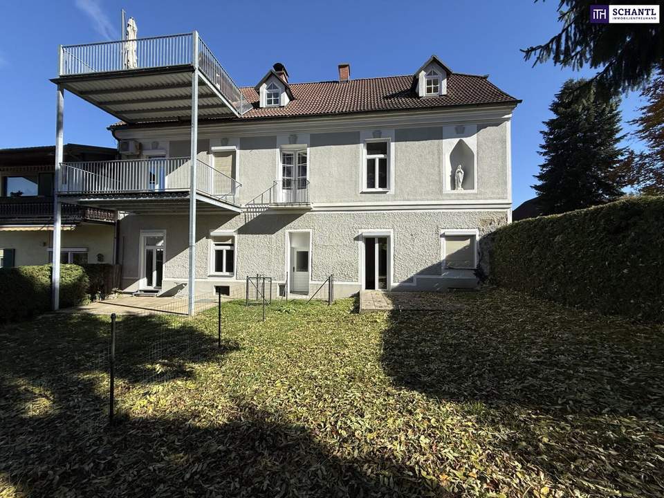 Sanierungsbedürftige ca. 49m2 Wohnung mit 110m2 Eigengarten und Terrasse in Grazer TOP LAGE!