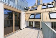 DG-ERSTBEZUG mit ca. 11 m² BALKON/TERRASSE | Nähe Alte Donau | Komplett hofseitig | Fernwärme &amp; Klima | Ideal für Anleger oder Eigennutzer | TG-Stellplatz optional | Nachhaltiges Projekt