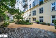 Wohnen beim Schloss Belvedere: 3-Zimmer Erstbezug im Stilaltbau mit Balkon