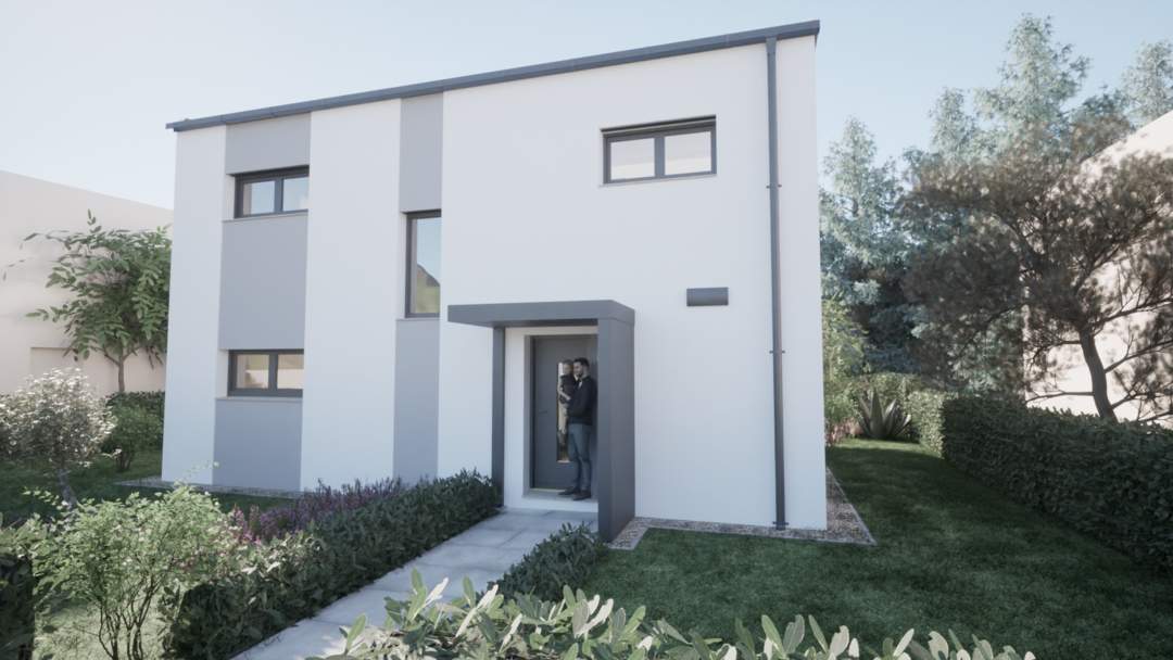 LEISTBARER WOHNTRAUM: PROVISIONSFREI: GARTENGLÜCK MIT VIEL LUXUS AUF EIGENGRUND IN HERRLICHER WOHNLAGE VON KÖNIGSTETTEN IM WIENERWALD