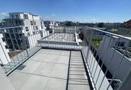 Klimatisierter DG-Wohntraum mit 47,78m² TERRASSENFLÄCHE (5 Terrassen)!