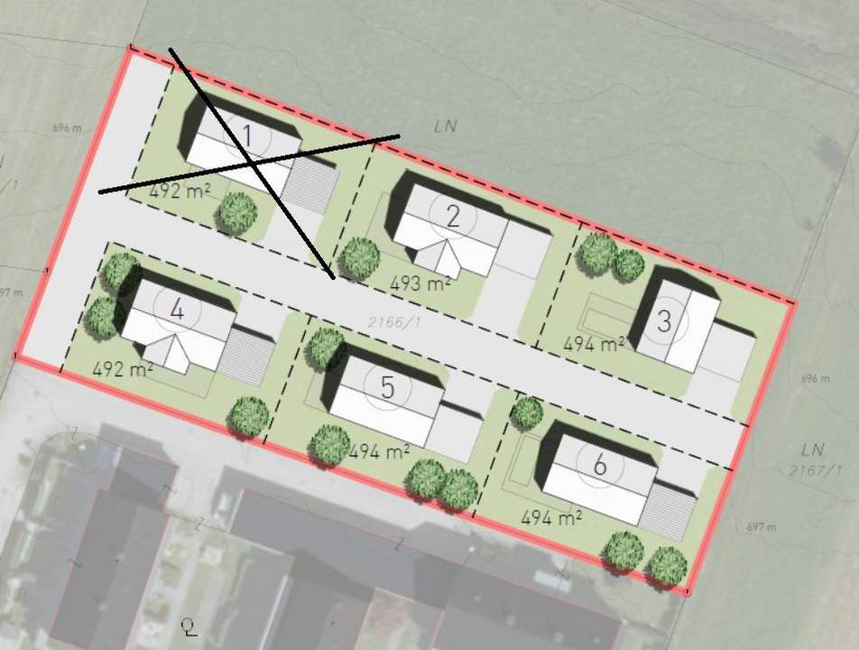Nr. 4 von 6: Exklusives Baugrundstück in guter Lage!