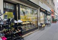 Wiedner Hauptstraße - sanierungsbedürftiges Geschäftslokal mit Auslagen zu vermieten