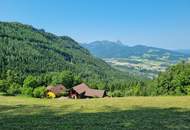 ALLEINLAGE - INTAKTE NATUR - HERRLICHE AUSSICHT - IHR TRAUM? GERNE BAUER?