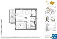 WOHNQUARTIER WILDGARTEN - 2-Zimmerwohnung mit westseitigem Balkon!