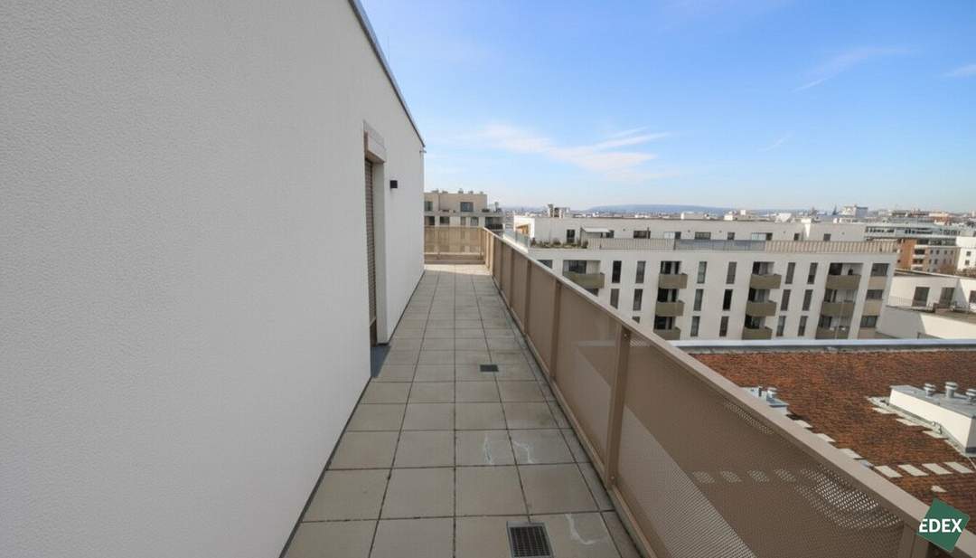 Moderne 3-Zimmer Wohnung mit großer Terrasse nahe U1 Kagraner Platz