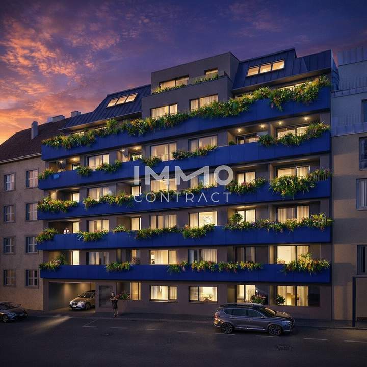 VINEYARD LIVING - Urbaner Luxus trifft Grünruhelage – DG-Wohnung mit Terrasse