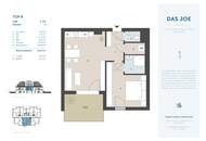 Südseitige Balkonwohnung| 2 Zimmer | Provisionsfrei