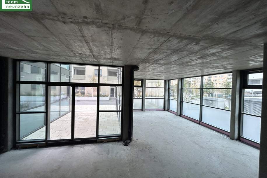 Exklusive Shop-Fläche im Aufstrebenden Viertel von Wien. - WOHNTRAUM, Gewerbeobjekt-miete, 4.312,27,€, 1220 Wien 22., Donaustadt