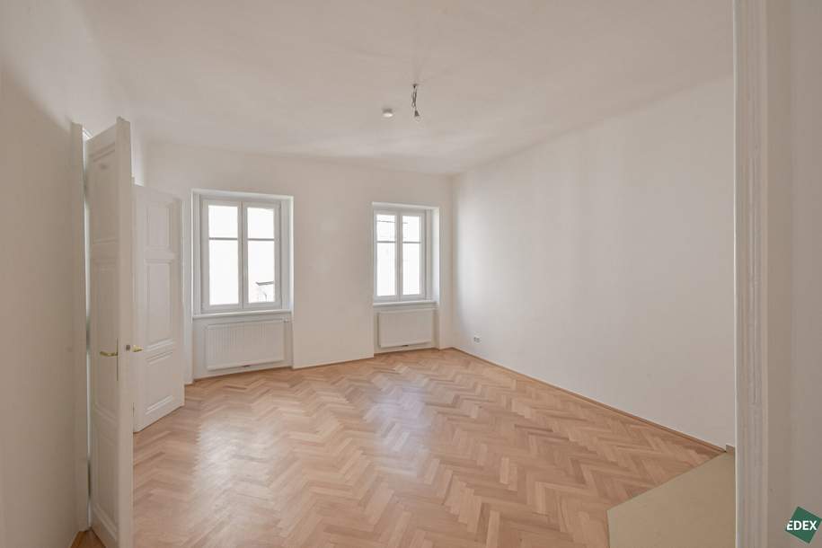 Absolute Ruhelage: Sanierte 4-Zimmer-Wohnung in Praternähe, Wohnung-miete, 1.399,75,€, 1020 Wien 2., Leopoldstadt
