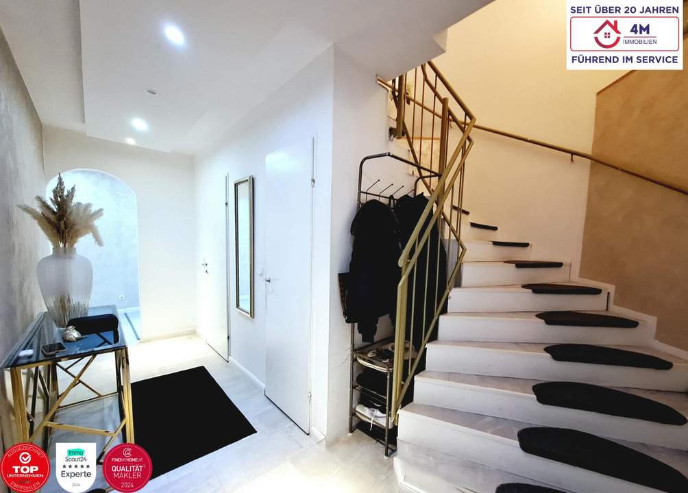 Lichtdurchflutete Maisonette mit 4 Zimmern - in Urbaner Lage Wiens!