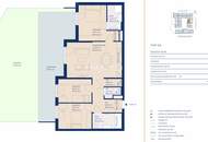 Gartenwohnung mit Top-Grundriss (Neubau-Erstbezug) beim Rosenhügel