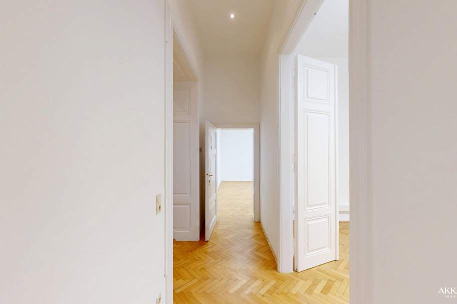 Arbeiten mit Stil: Klimatisiertes Altbaubüro nahe Börse und Schottenring, Gewerbeobjekt-miete, 1010 Wien 1., Innere Stadt