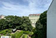 Idyllische Ruheoase Balkon und atemberaubendem Grünblick in zentraler Wiener Lage