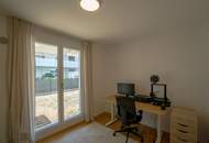 Neuwertige 3-Zimmer-Wohnung unweit Auhofcenter mit 95 m² Eigengarten, Wellnessbereich & Top-Anbindung