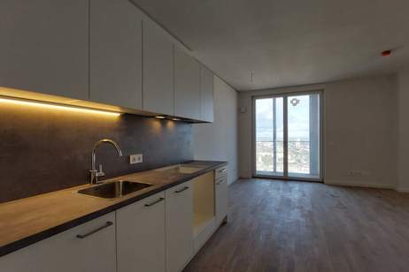 TOWER HOMES – Exklusiver Erstbezug im VIENNA TWENTYTWO, Wohnung-miete, 840,00,€, 1220 Wien 22., Donaustadt