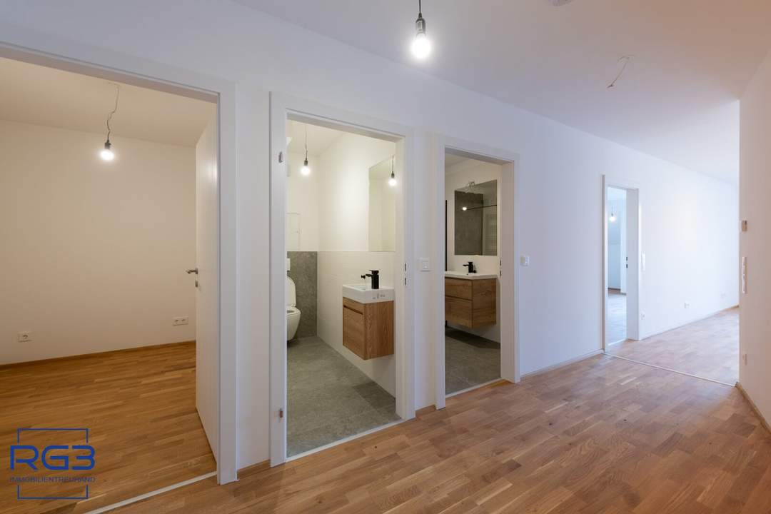 Sehr sonnige neue Top-Wohnung nahe der Alten Donau