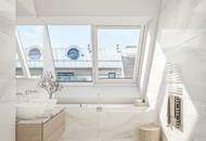 Rohdachboden mit bewilligtem DG-Ausbauprojekt in Wien Neubau