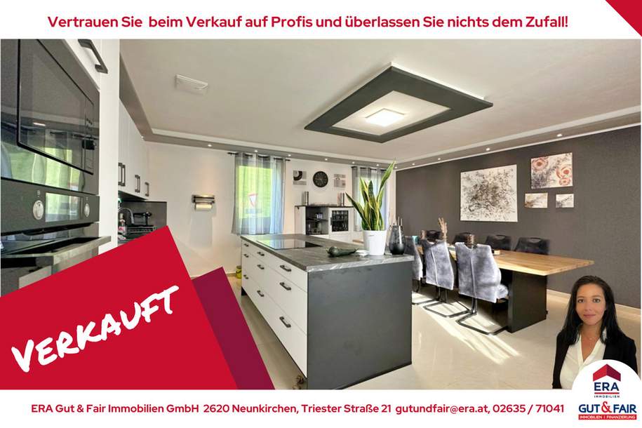 NOTVERKAUF! großes Einfamilienhaus mit Pool in Stadtnähe! EDLITZ, Haus-kauf, 359.000,€, 2842 Neunkirchen