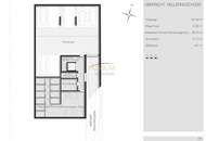 Erstbezug – moderne 2-Zimmer-Dachgeschosswohnung mit Terrasse und Weitblick