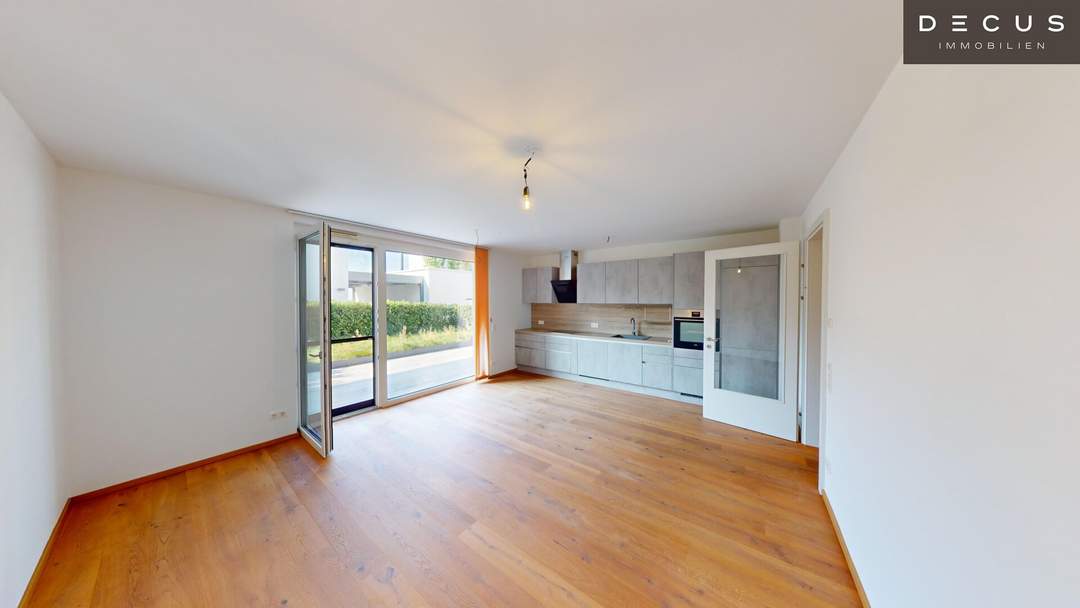VIEW² | SONNIGE 3-ZIMMER GARTENWOHNUNG AM GAISBERG | 64M² AUSSENFLÄCHE | AB SEPTEMBER