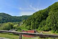 Baugrund in erhöhter Grünruhelage mit TRAUMHAFTEM BLICK auf die Donau !!!