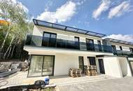 AKTIONSPREIS! Exklusive Doppelhaushälften inkl. Terrasse/Garten + Balkon! TRAUMAUSBLICK auf Burg Liechtenstein! SCHLÜSSELFERTIG!