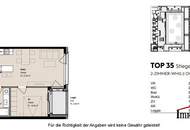 TOPLAGE und ERSTBEZUG: Straßenseitige, moderne 2-Zimmerwohnung mit Loggia! Besichtigung ab Februar 2025 möglich!